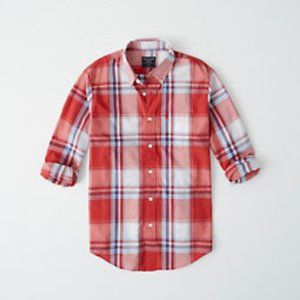 2 Abercrombie & Fitch Icon Poplin Shirt